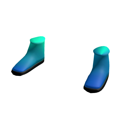 Icy Teal Boots