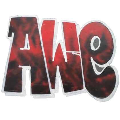 Graffiti AWE  | ALAN WAKE Roblox decal