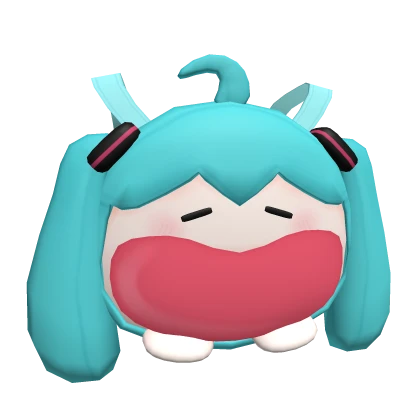 silly anime plush miku vocaloid backpack 1.0 | Roblox Item