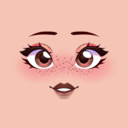 makeup [non transparent] Roblox decal