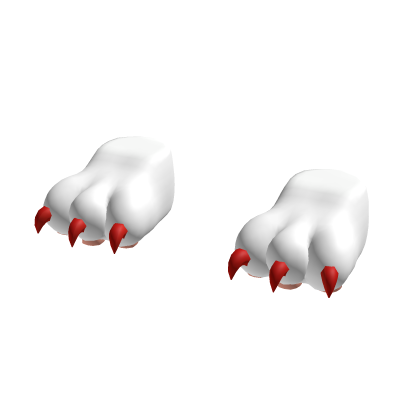 White Cat Slippers