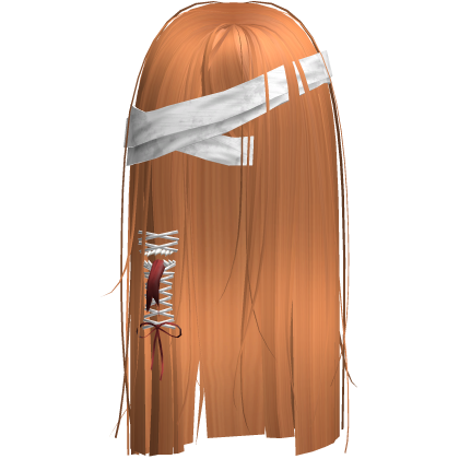 Creepy Ginger Monster Hair w White Bandages Roblox item