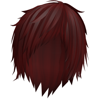 red long messy emo vkei hair 43. Roblox item