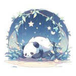Adorable pandas fan club