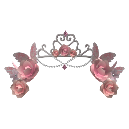 Pink Ethereal Fairy Flower Crown Roblox item