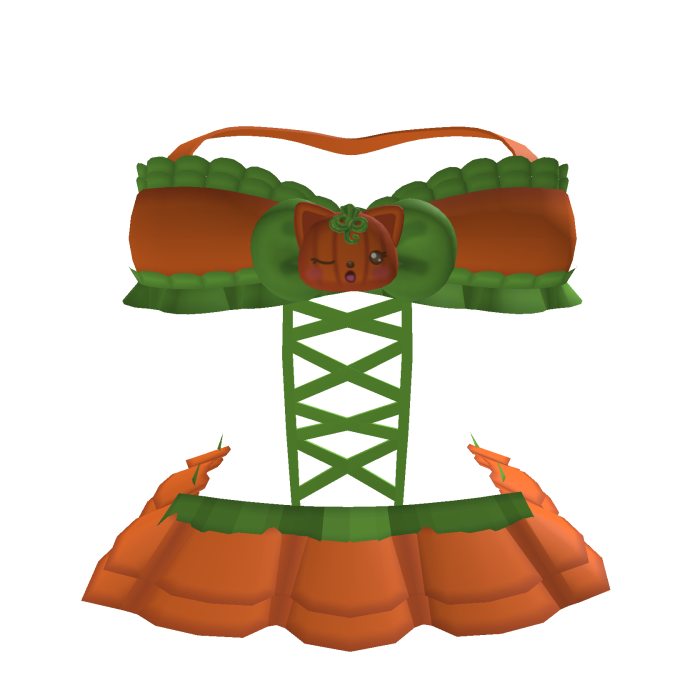 🎃♡ pumpkin numnom corset