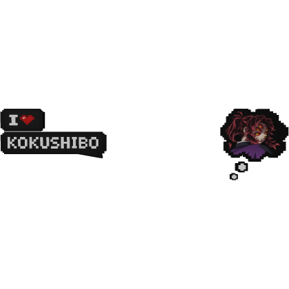 Kokushibo Demon Slayer | Text + Thinking Bubble