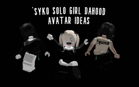 'syko Solo Girl Dahood Avatar Ideas