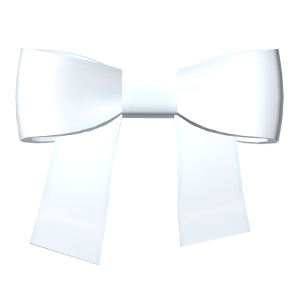 ♡ : cute blue side bow Roblox item