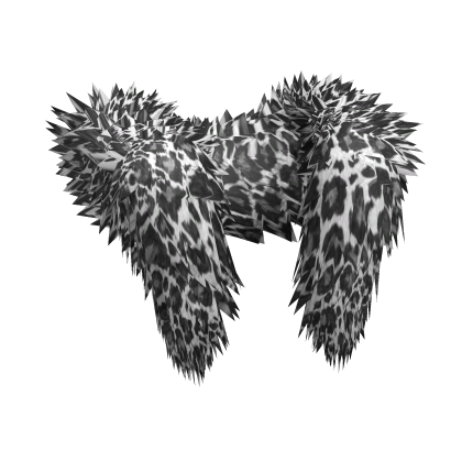 Fluffy Snow Leopard Fur Boa