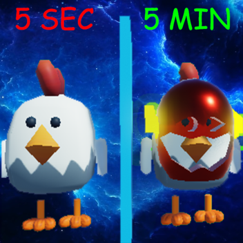 😱Pistola de pollo RACE CLICKER😱