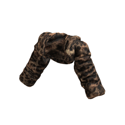 Cropped Leopard Fur Coat thumbnail