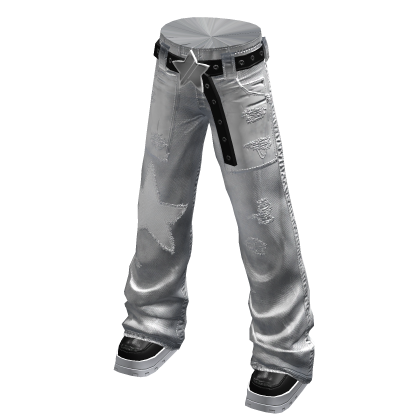 Y2K Jeans Blanc