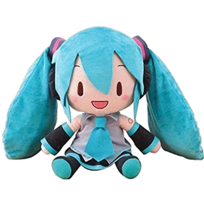 ˚.༄|Hatsune Miku ˚ 🎧 ੭.[plush] Roblox decal