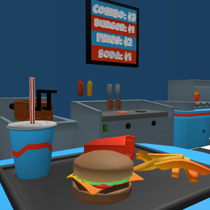 Stylized Fast Food Restaurant Kit