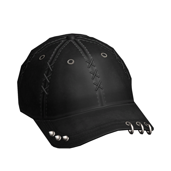 Y2K Punk Grunge Emo Streetwear Black Cap