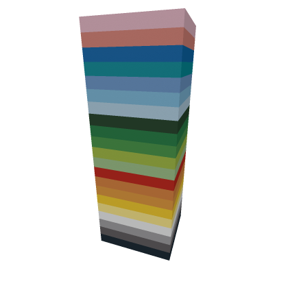 flat building bricks