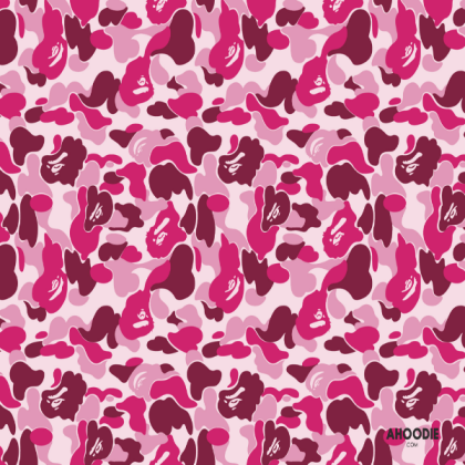 Pink Bape Camo Roblox decal