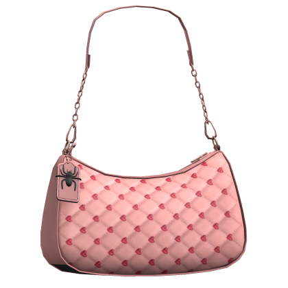  Pink Designer Shoulder Bag with Spider Charm Roblox item