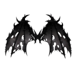 Wings with spikes