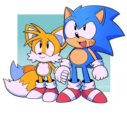 sonic and tails meet us Sonic's 32 birthday bash!