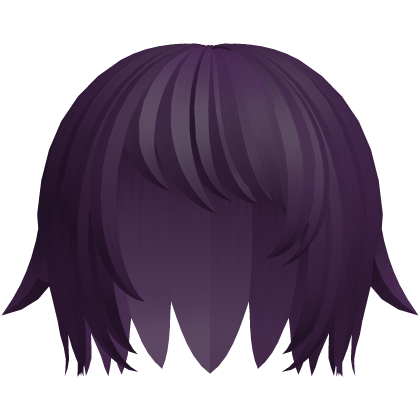 ◞ ˕ ◟shy lamb niche emo vkei male hair in purple Roblox item