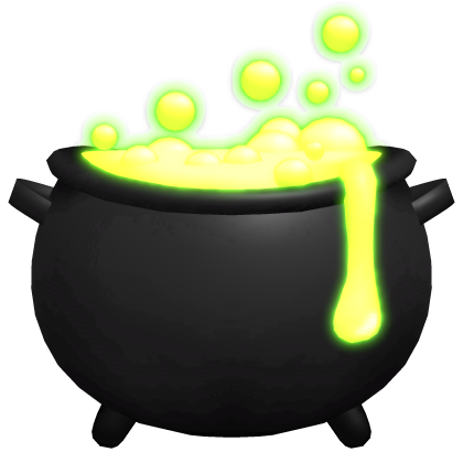 ♡ : [ GLOWING ] green witch cauldron emissive