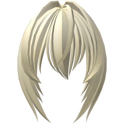 long moe bangs with hair vents in yellow