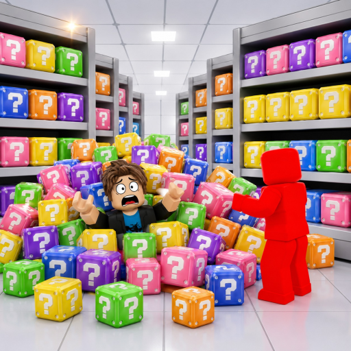 Clean The Lucky Blocks!