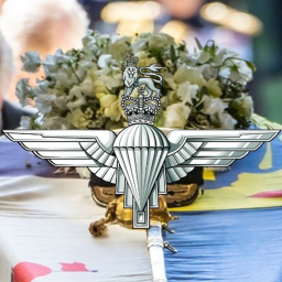 Parachute Regiment Funeral Parade