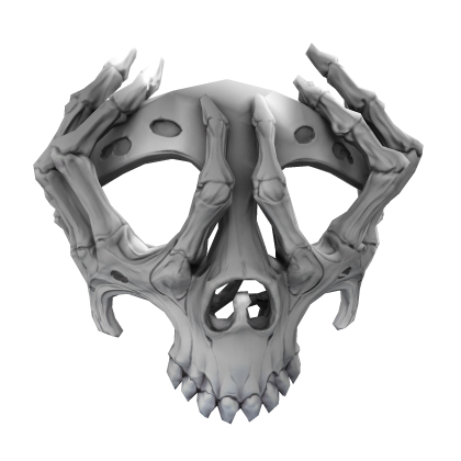 Undead Skull Bone Mask [White] Roblox item