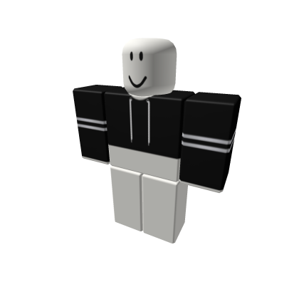 Black cropped hoodie