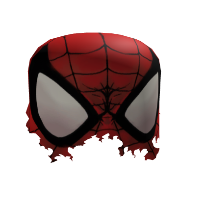 Spiderman Mask Ripped Roblox item