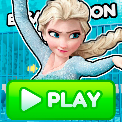 ❄️ ELSA'S PRISON RUN OBBY official Roblox game thumbnail