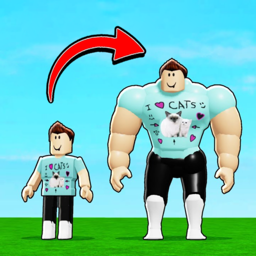 NOOB to STRONG official Roblox game thumbnail