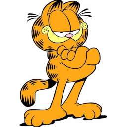 spinning garfield