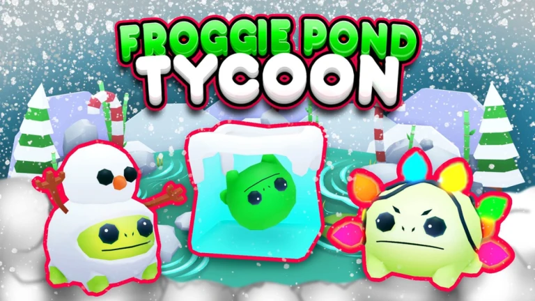 🎄 Froggie Pond Tycoon [WINTER UPDATE]