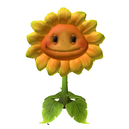 Smiling Sunflower (pvz) | Roblox Item - Rolimon's