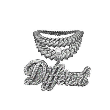 3.0 Animated Different chain w stacked cubans iced