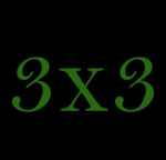 3x3 #Sw
