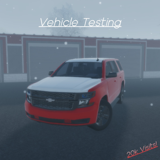 Vehicle Testing official Roblox game thumbnail