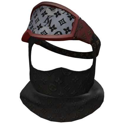 Designer Red Ski Mask 
