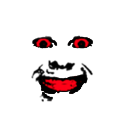 Creepy face Roblox decal