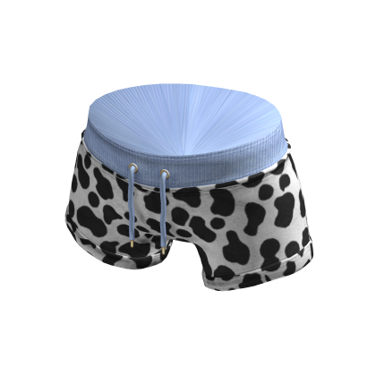 Retro/Vintage Shorts | Cow Print thumbnail