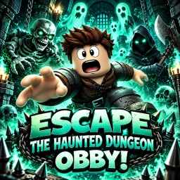 (SCARY) ESCAPE THE HAUNTED DUNGEON OBBY ⛓️💀 icon