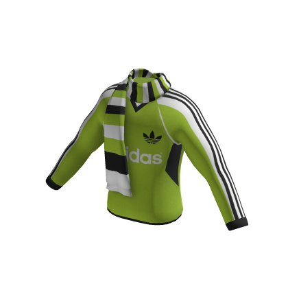 adidas Lime Green Long Shirt and Scarf Roblox