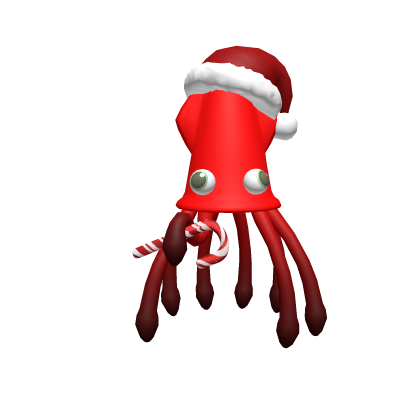 Red Santa Tentacles [🐙🧑‍🎄]