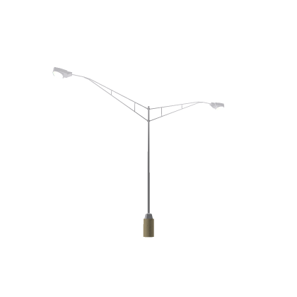 double post day/night Street light