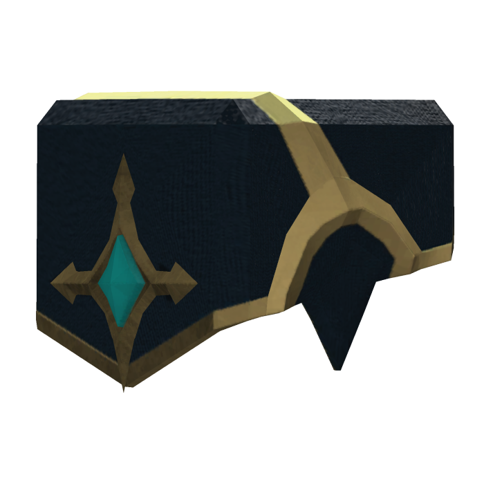Royal Knight Right Shoulder - Blue