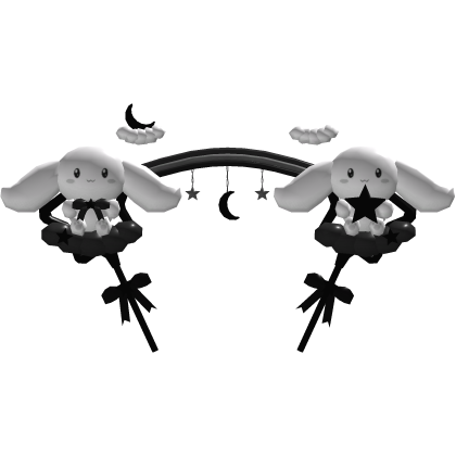 Black Cinnamoroll Boppers - Diwali Sparkler Addon